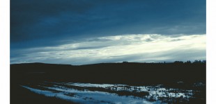 Cold sunset