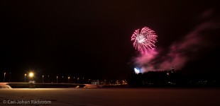 Fireworks in Åsele